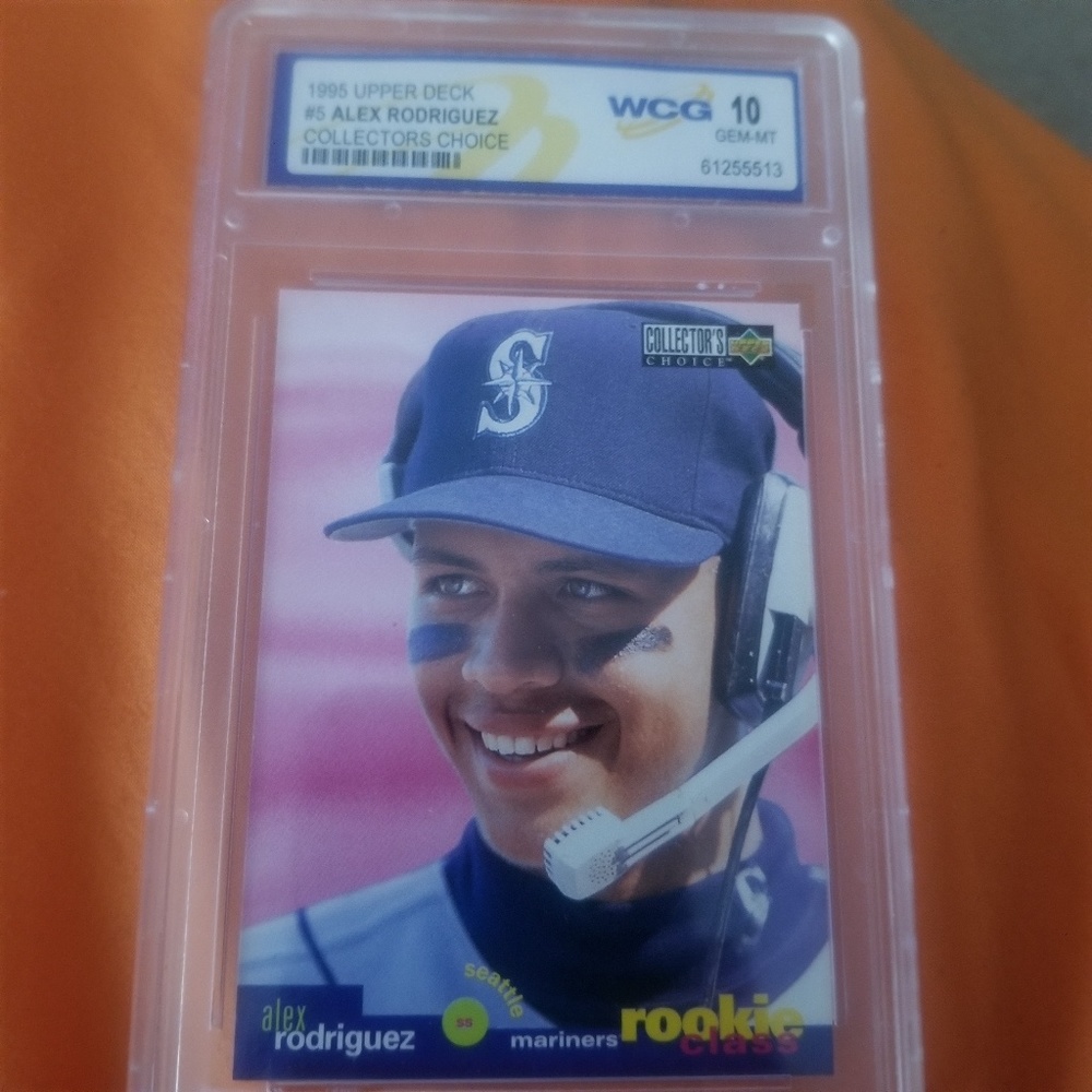 Alex Rodriguez 1995 Upper Deck Rookie Class